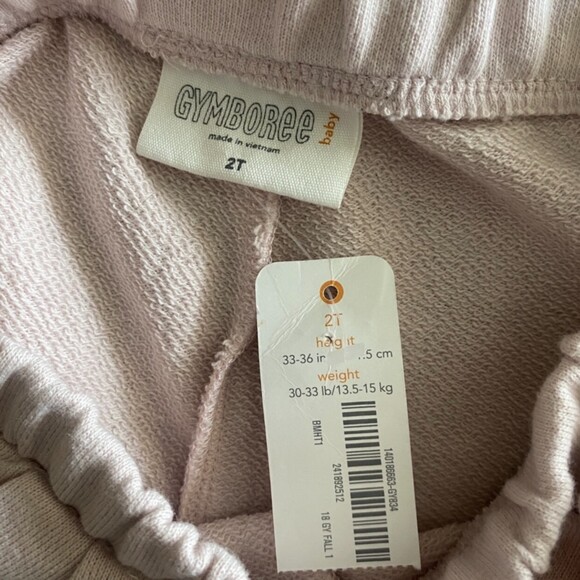 NWT Gymboree Pink Sweatpants Girls' 2T - Picture 3 of 8